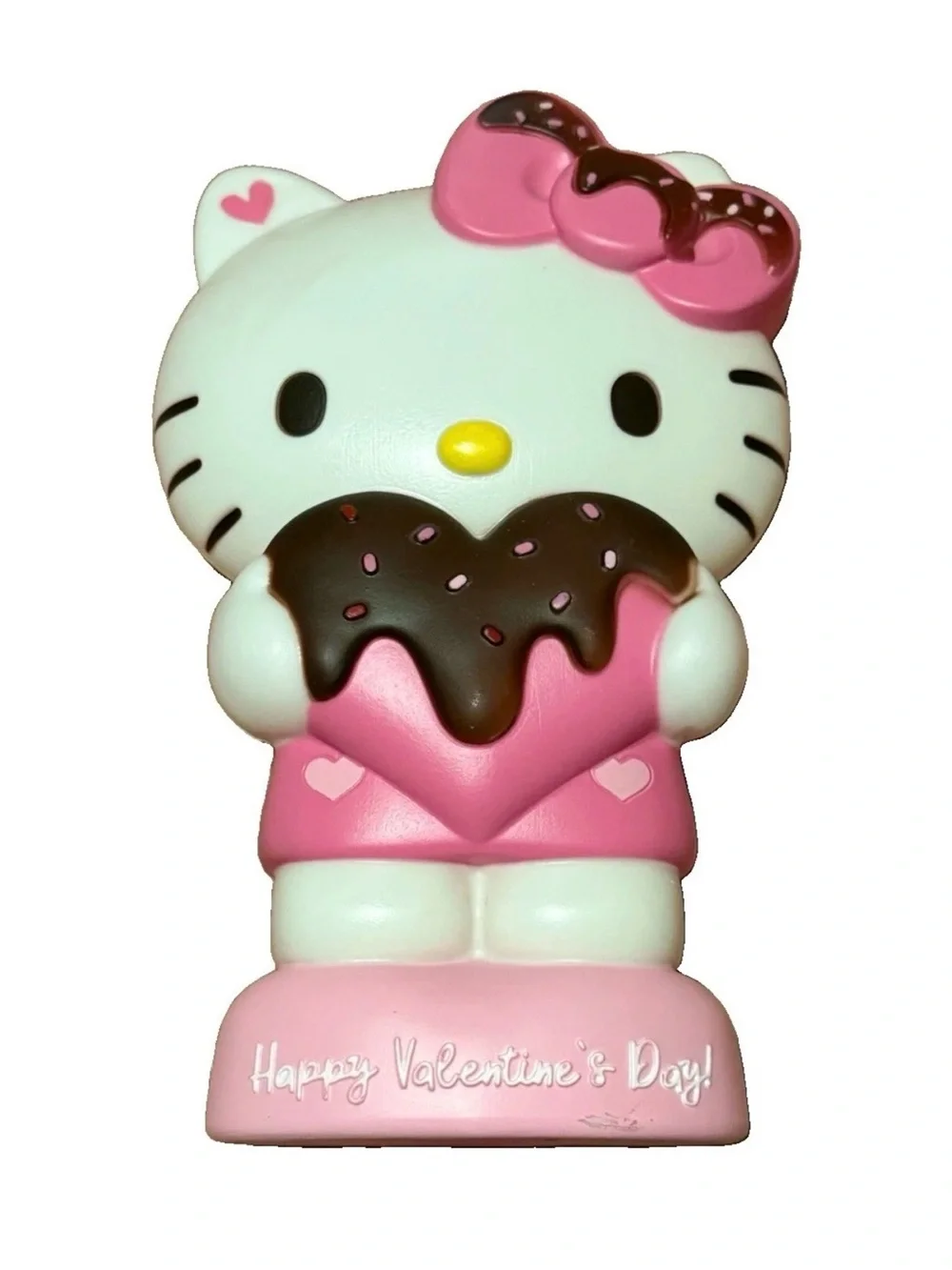 Hello Kitty “Love is Sweet” Valentine's Day Blow Mold Lighted Décor w/Donut 2026